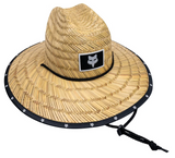 Fox Image Straw Hat Khaki