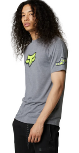 Fox VIZEN Short Sleeve TECH TEE HeaGrp SIDE-FRONT FACING MODEL