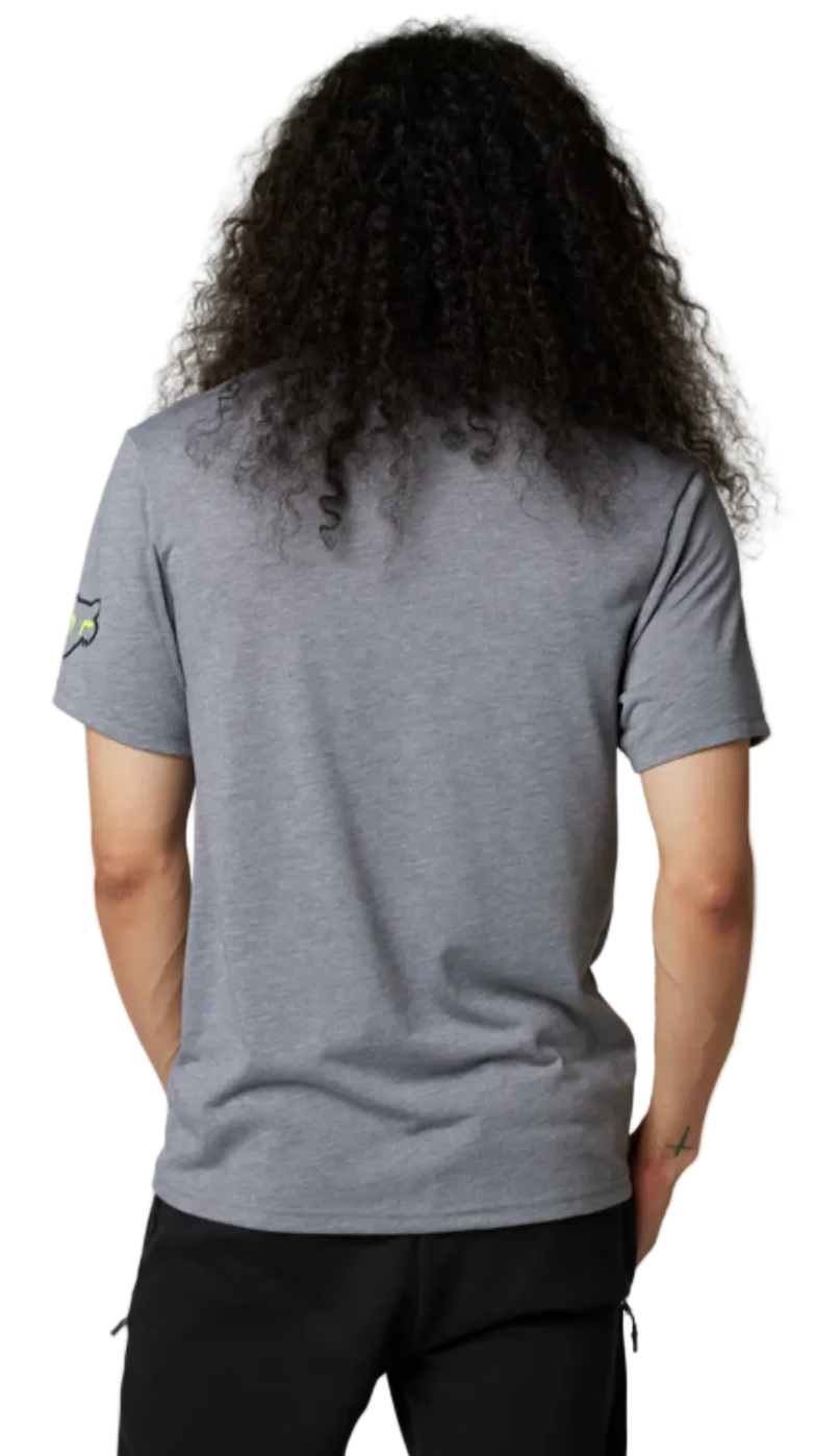 Fox VIZEN Short Sleeve TECH TEE HeaGrp BACK FACING MODEL