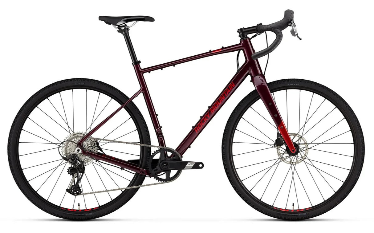 Rocky Mountain Solo Alloy 50 Gravel Bike Red Red Wine / Highway to Hell