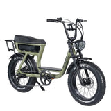 Icon E-Vibe Beach Electric Cruiser Army Green