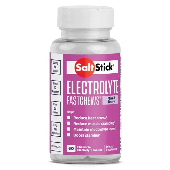 SaltStick Electrolyte Fastchews - 60 Tablets - Mixed Berry