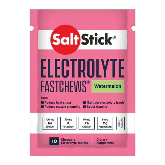 SaltStick Electrolyte Fastchews - 10 Tablets - Watermelon