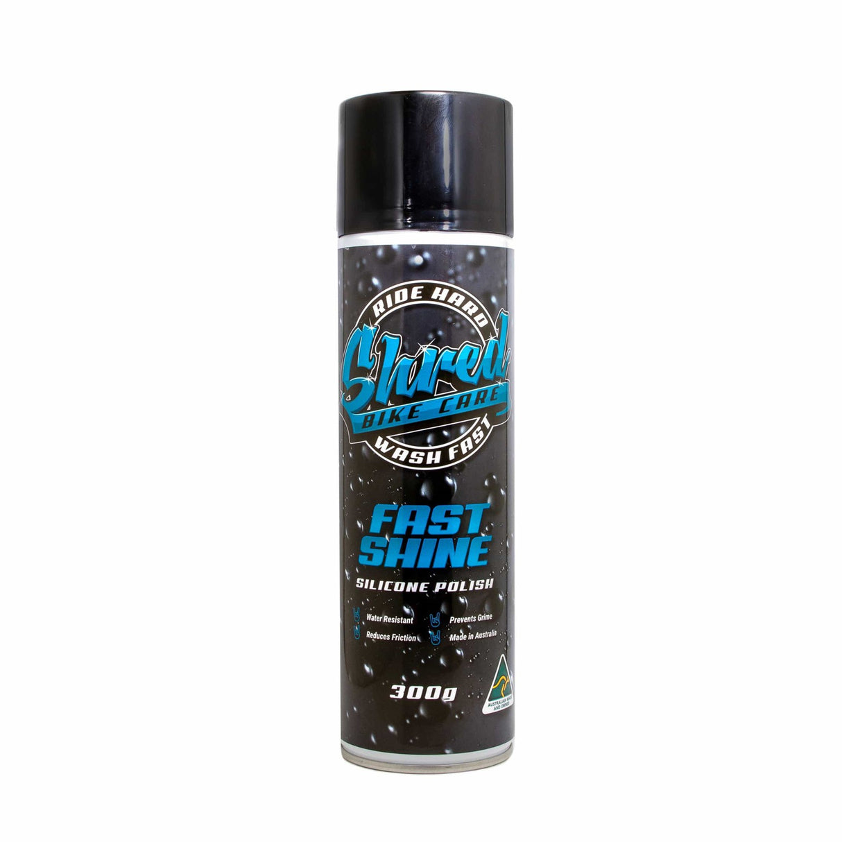 Shred Fast Shine 300g Silicone Polish Aerosol Spray