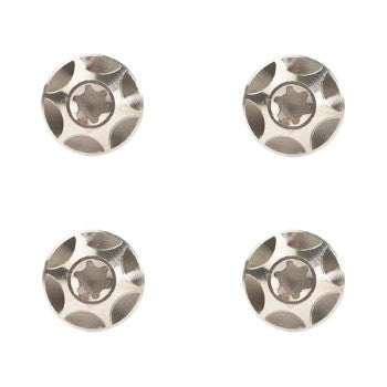 Silca Titanium Cage Bolts Natural (Pack of 4)