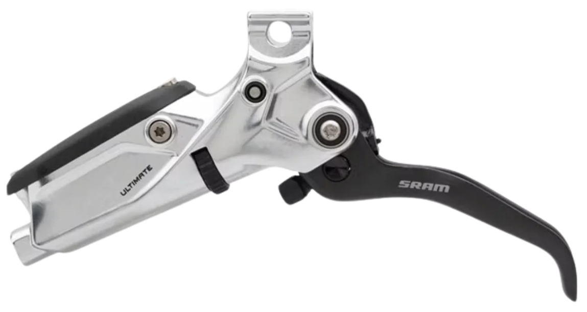 SRAM LEVER ASSEMBLY CARBON (NO HOSE, INCL BARB & OLIVE) POLAR GRE