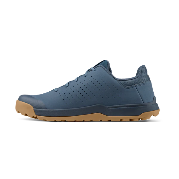 Crank Brothers Shoes Stamp Trail Lace Blue/Gum Flat
