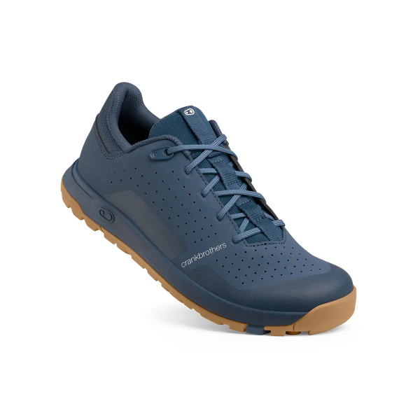 Crank Brothers Shoes Stamp Trail Lace Blue/Gum Flat