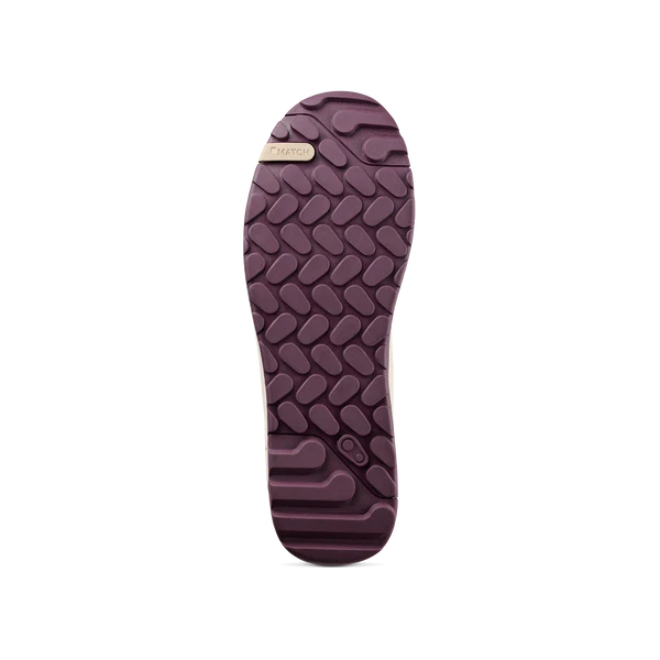 Crank Brothers Shoes Stamp Trail Lace White/Purple Flat