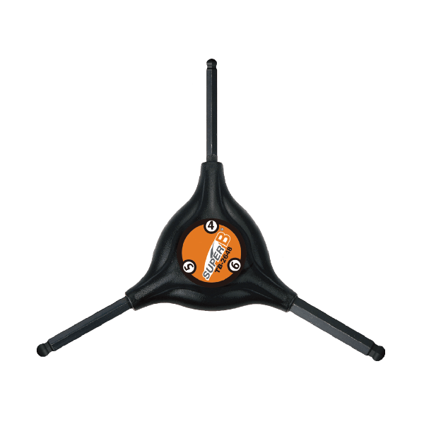 Super B Y Wrench - 4/5/6mm Hex Ball End