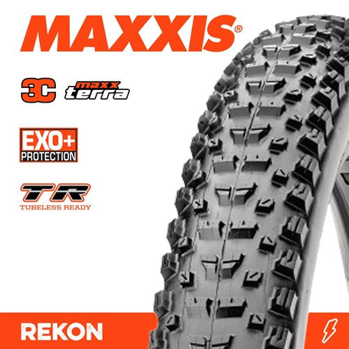 Maxxis REKON 29 X 2.60 3C TERRA EXO+ TR FOLD 60TPI E-25 TYRE