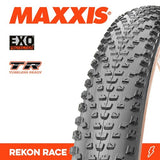 Maxxis REKON RACE 29 X 2.25 EXO TR TANWALL FOLD 60TPI E-25 TYRE
