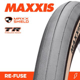 Maxxis RE-FUSE 700 X 32C MAXXSHIELD TR TANWALL CARBON FOLD 60TPI TYRE
