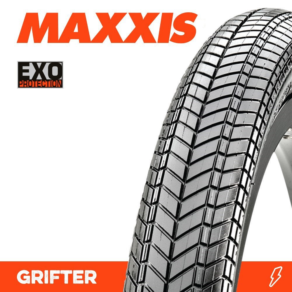 Maxxis GRIFTER 20 X 2.10 EXO FOLD 120 TPI BMX TYRE