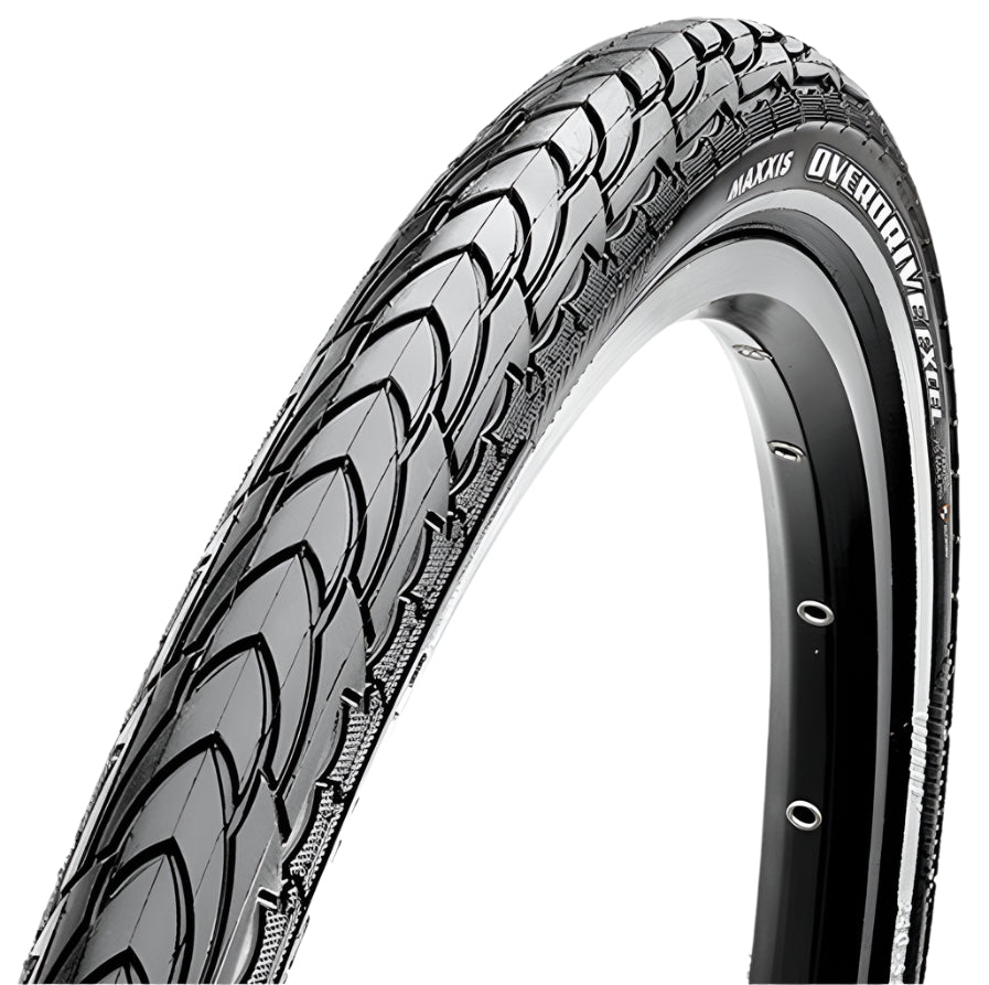 Maxxis OVERDRIVE EXCEL 700 X 40C SILKSHIELD WIRE 60TPI TYRE