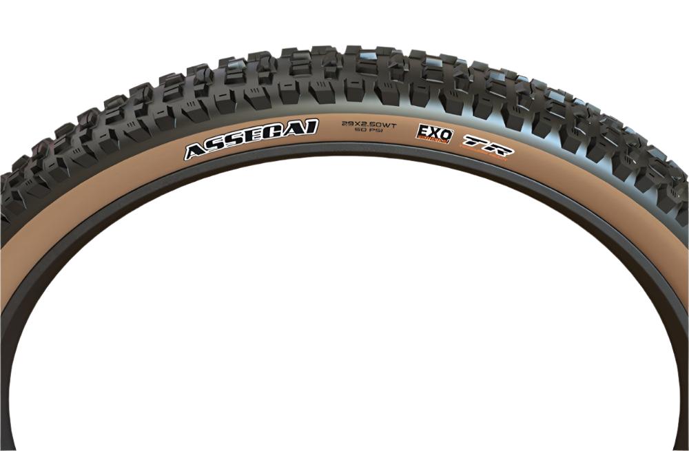 Maxxis ASSEGAI 29 X 2.60 EXO TR TANWALL FOLD 60TPI E-25 TYRE