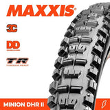 Maxxis MINION DHR II 29 X 2.50 3CT DD TR FOLD 120X2TPI E-25 TYRE