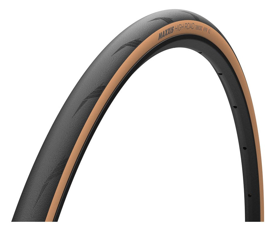 Maxxis High Road G3 700x25c HYPR K2 TR Tanwall Carbon Fold 150 TPI Tire