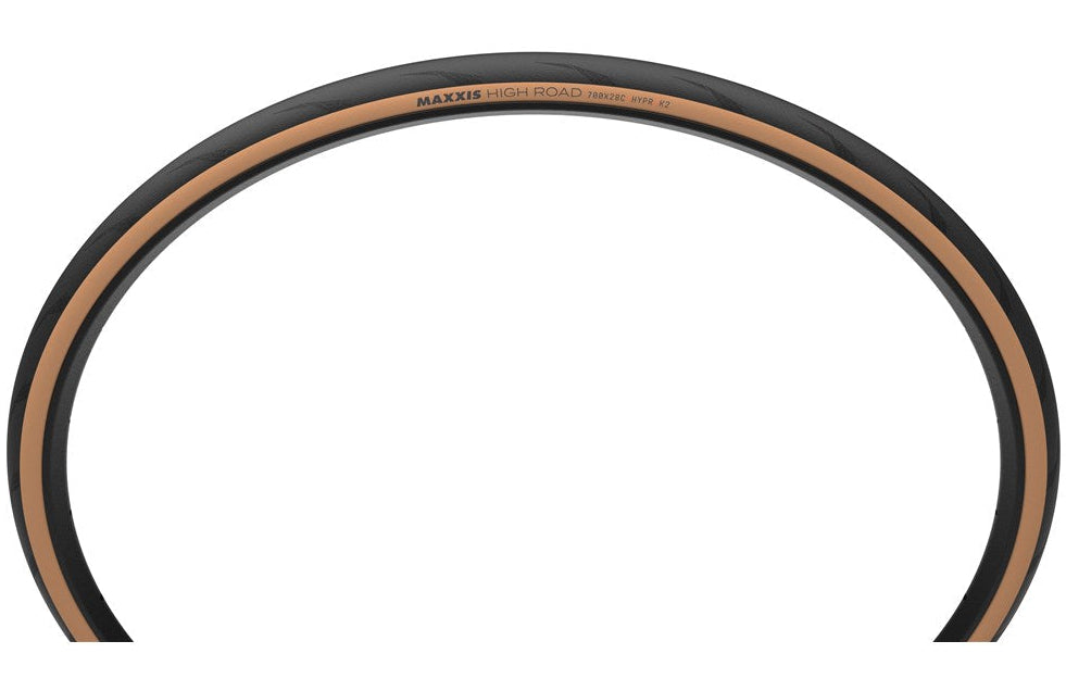 Maxxis High Road G3 700x28C HYPR K2 TR Tanwall Carbon Fold 150 TPI Tire