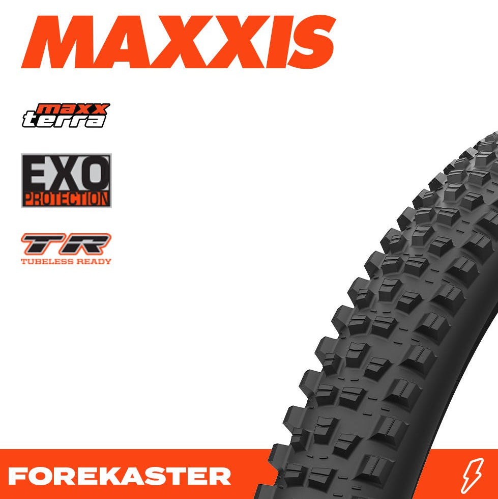Maxxis Forekaster G2 29x2.40 MaxxTerra/EXO/TR 60 TPI Folding E25 Tyre