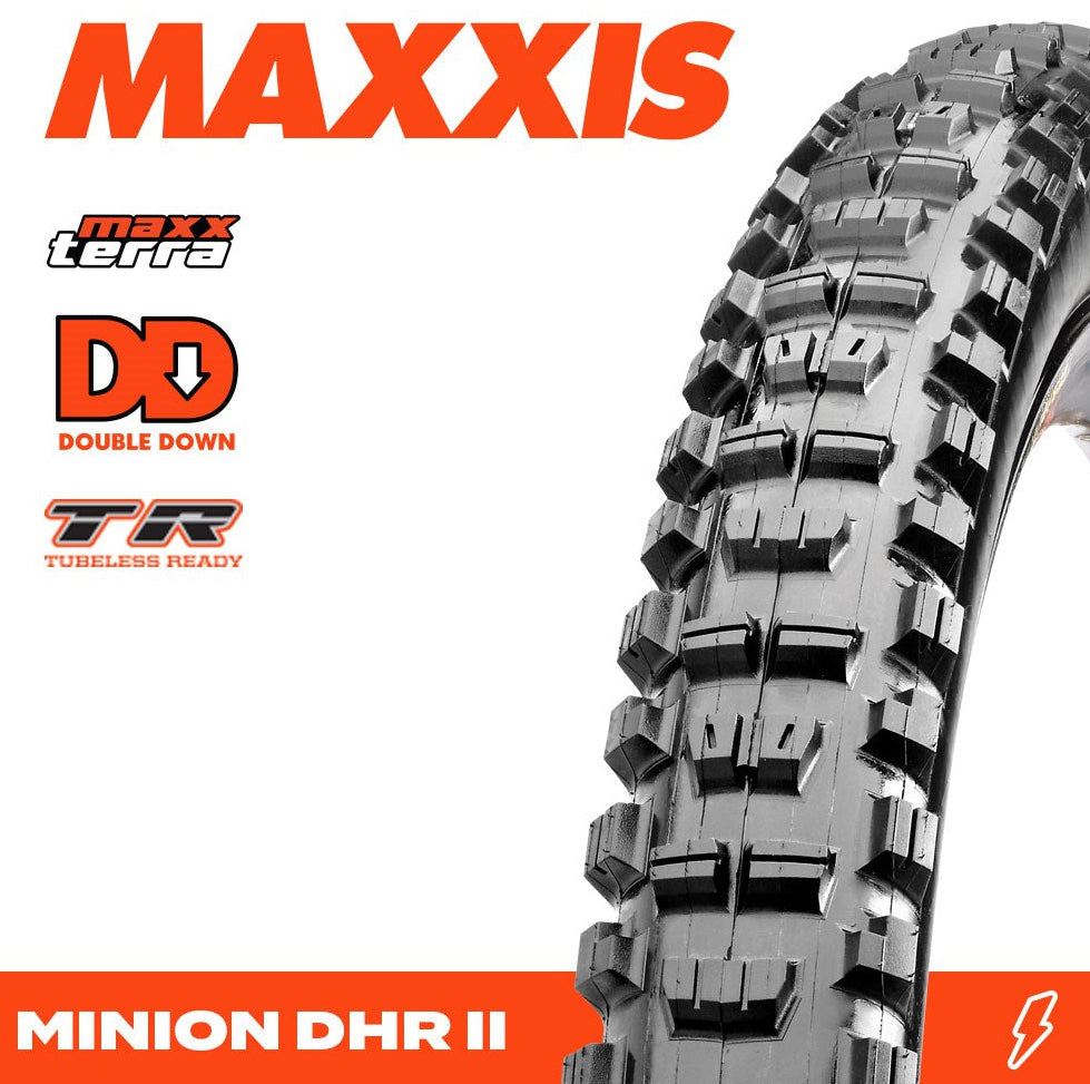 Maxxis Minion DHR II 29x2.40 MaxxTerra DD/TR 2x120TPI Foldable E25 Tyre