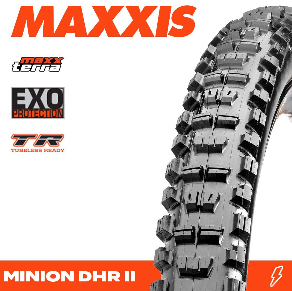 Maxxis Minion DHR II 29x2.40 MaxxTerra/EXO/TR 60 TPI Folding E25 Tyre