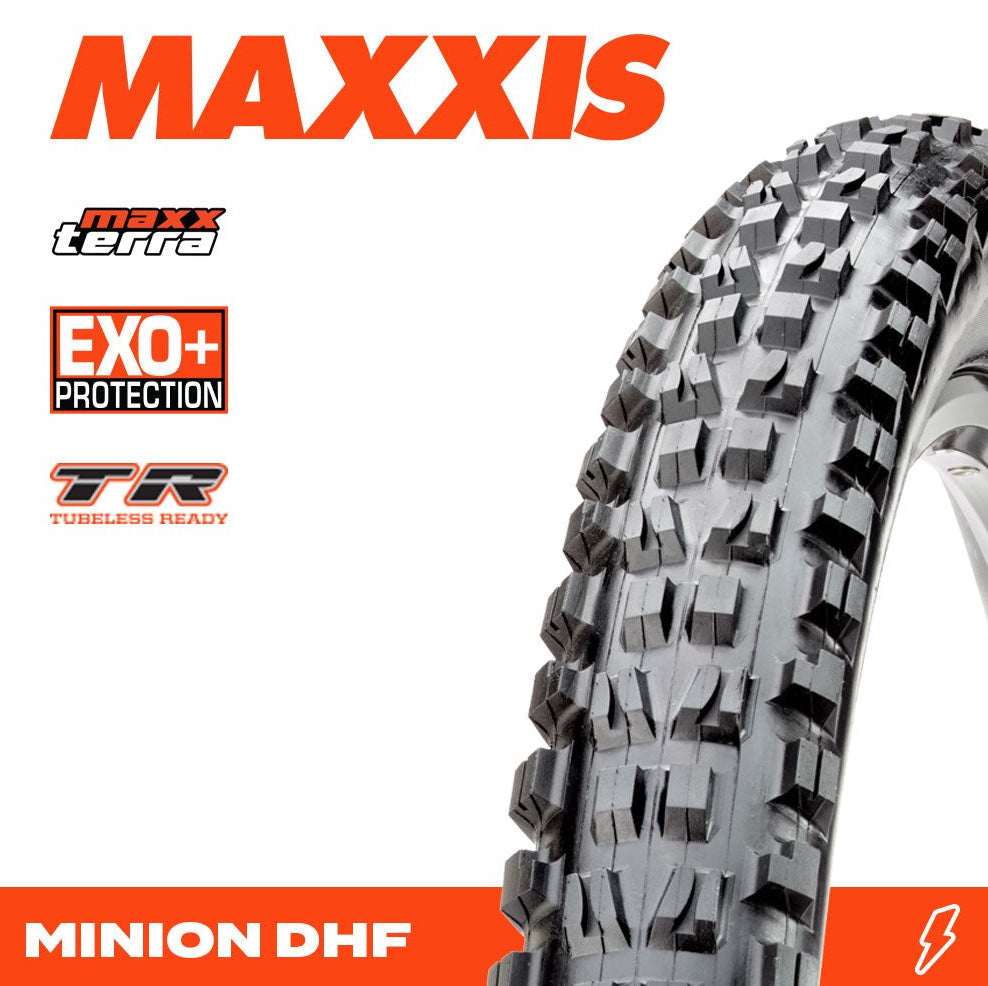 Maxxis Minion DHF 27.5x2.50 MaxxTerra/EXO+/TR 60 TPI Folding E25 Tyre