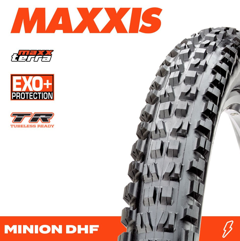 Maxxis Minion DHF 29x2.60 MaxxTerra/EXO+/TR 60 TPI Folding E25 Tyre