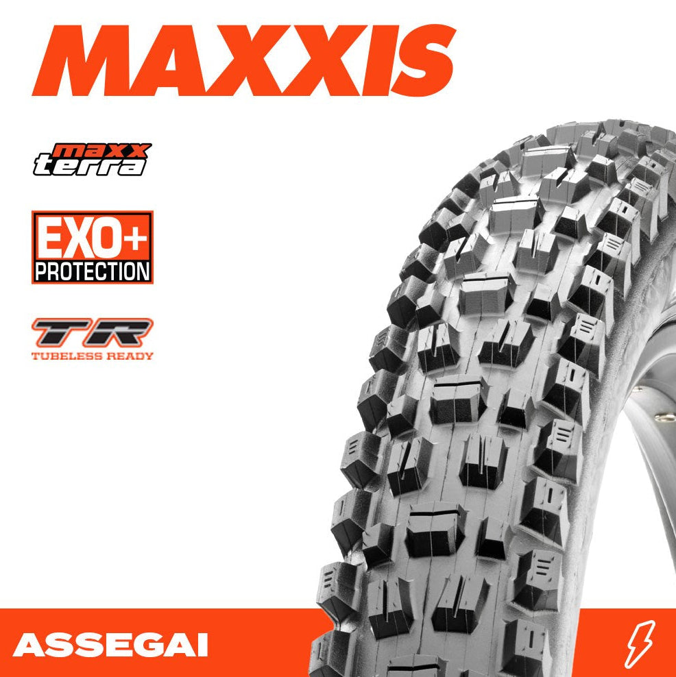 Maxxis Assegai 29x2.60 MaxxTerra/EXO+/TR 60 TPI Folding E25 Tyre