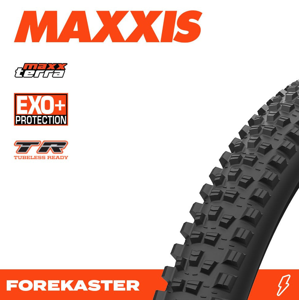 Maxxis Forekaster G2 29x2.40 MaxxTerra/EXO+/TR 60 TPI Folding E25 Tyre