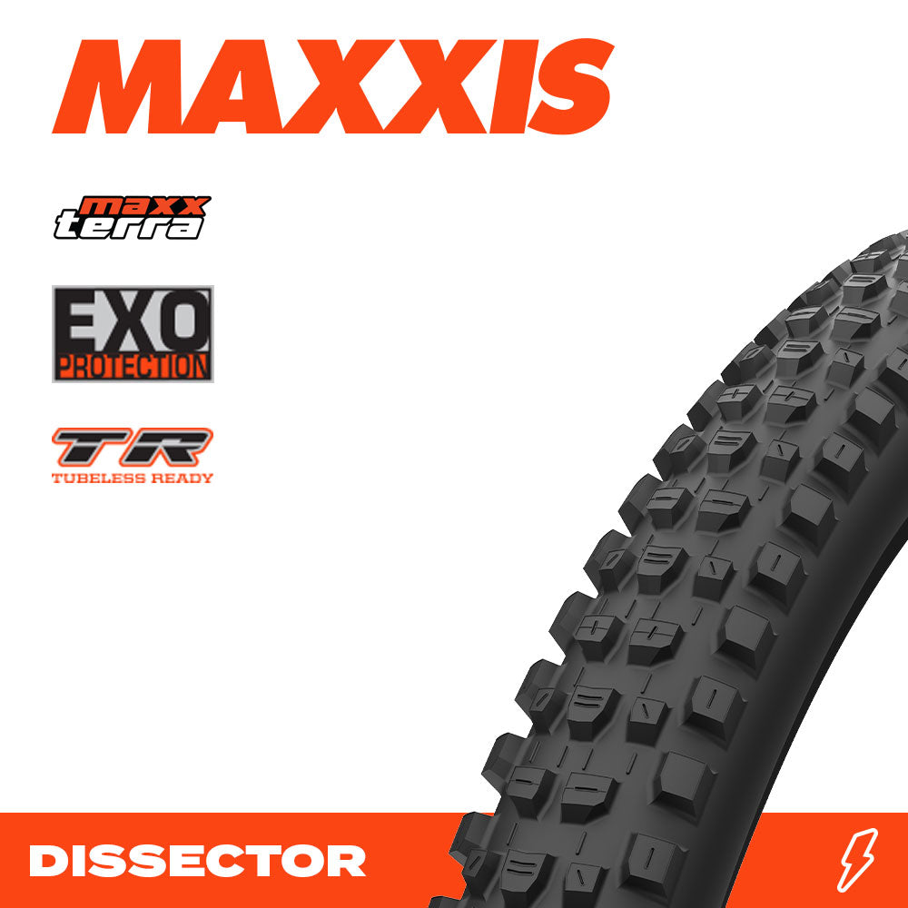Maxxis Dissector G2 29x2.40 MaxxTerra/EXO/TR 60 TPI Foldable E25 Tyre