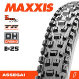 Maxxis Assegai 29 x 2.50 3CG DH TR Fold 120x2TPI E-25 Tyre (NEW 2026)