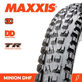 Maxxis MINION DHF 27.5 X 2.50 WT 3C GRIP TR DD FOLD 120X2TPI E-25 TYRE