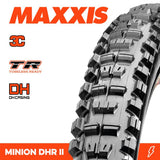 Maxxis MINION DHR II 29 X 2.40 WT DH 3C GRIP TR FOLD 60X2TPI E-25 TYRE