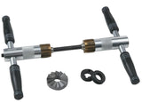 Super B Bottom Bracket Tapping And Facing Set 1.370X24 Left And Right Threads In Case