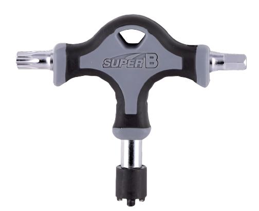 Super B Chainring Stud Wrench Torx 40 / Hex6Mm / Stud Wrench