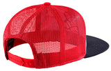 TROY LEE DESIGNS PEACE OUT TRUCKER HAT RED / WHITE