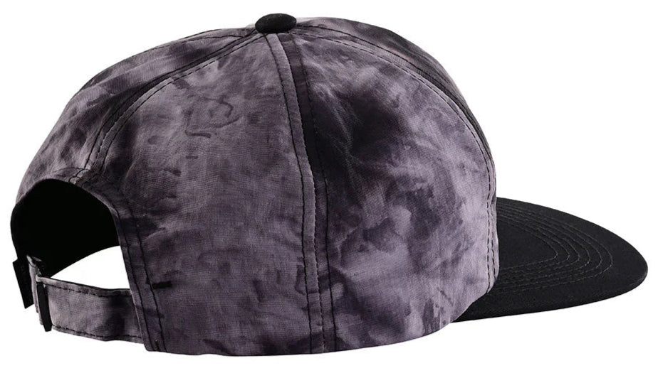 TROY LEE DESIGNS PLOT UNCONSTRUCTED HAT TIE DYE CHARCOAL