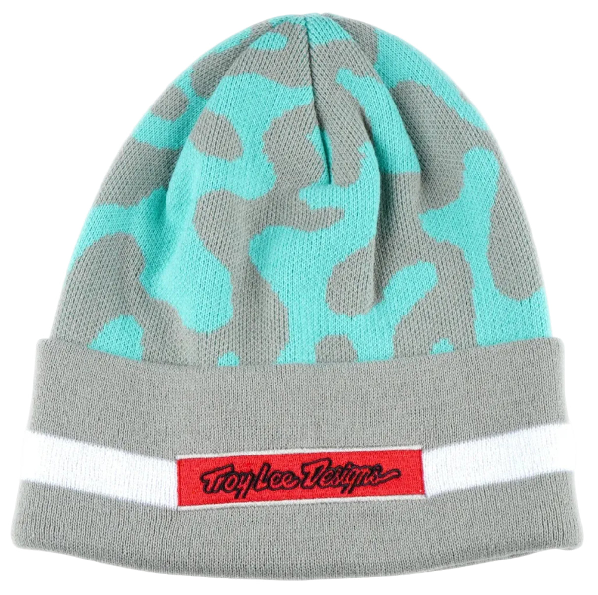 Troy Lee Designs Flow Camo Beanie Sage / Teal