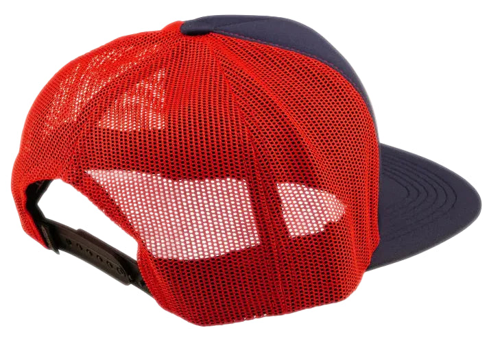 Troy Lee Designs Friday Night Trucker Snapback Red / Indigo