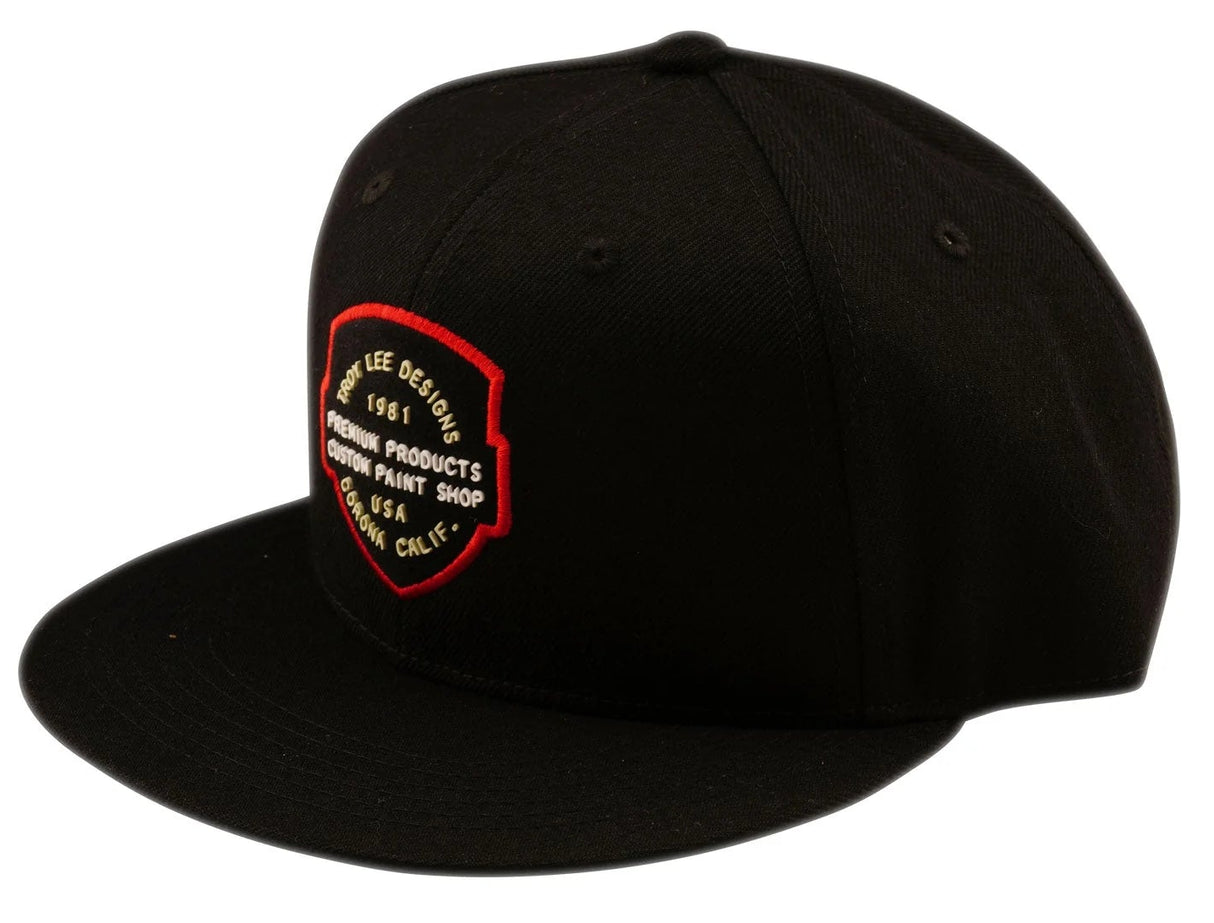 Troy Lee Designs Imprint Flat Bill Snapback Black