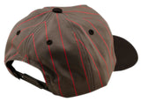 Troy Lee Designs Medieval Unstructured Curved Snapback Gray / Red