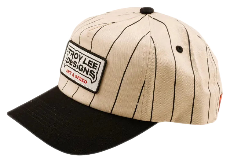 Troy Lee Designs Medieval Unstructured Curved Snapback Pumice / Black