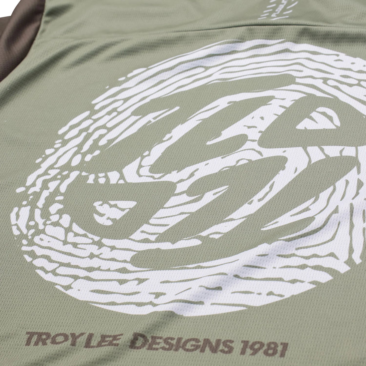Troy Lee Designs 24.1 FLOWLINE SS Youth JERSEY FLIPPED OLIVE