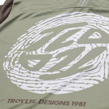 Troy Lee Designs 24.1 FLOWLINE SS Youth JERSEY FLIPPED OLIVE