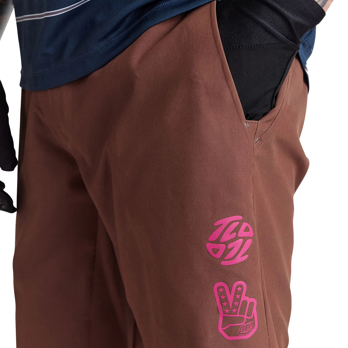 Troy Lee Designs 24.1 FLOWLINE SUPERLYTE SHORT MONO CHOCOLATE