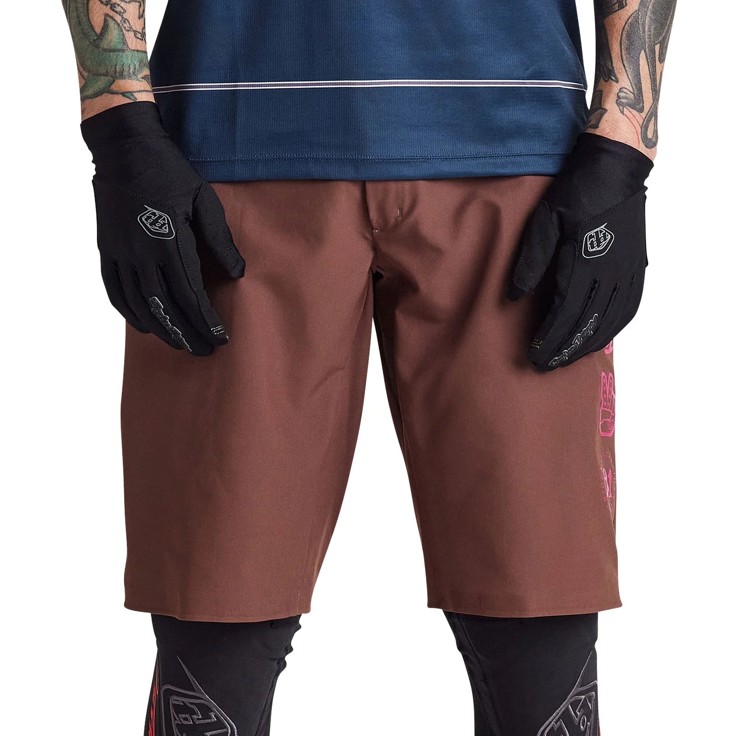 Troy Lee Designs 24.1 FLOWLINE SUPERLYTE SHORT MONO CHOCOLATE