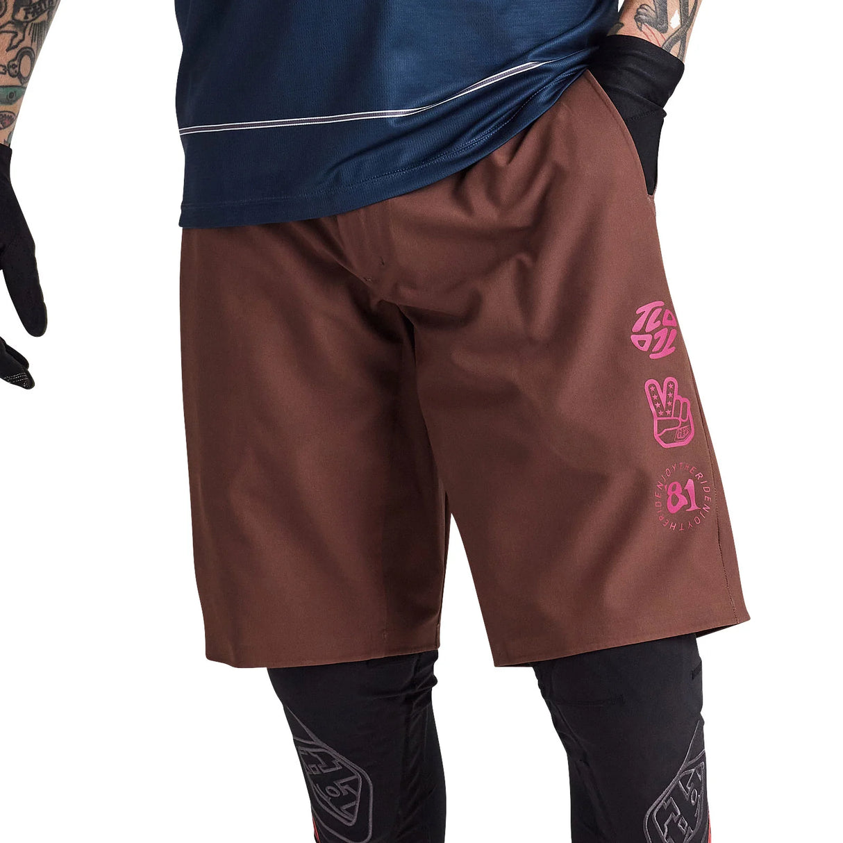 Troy Lee Designs 24.1 FLOWLINE SUPERLYTE SHORT MONO CHOCOLATE