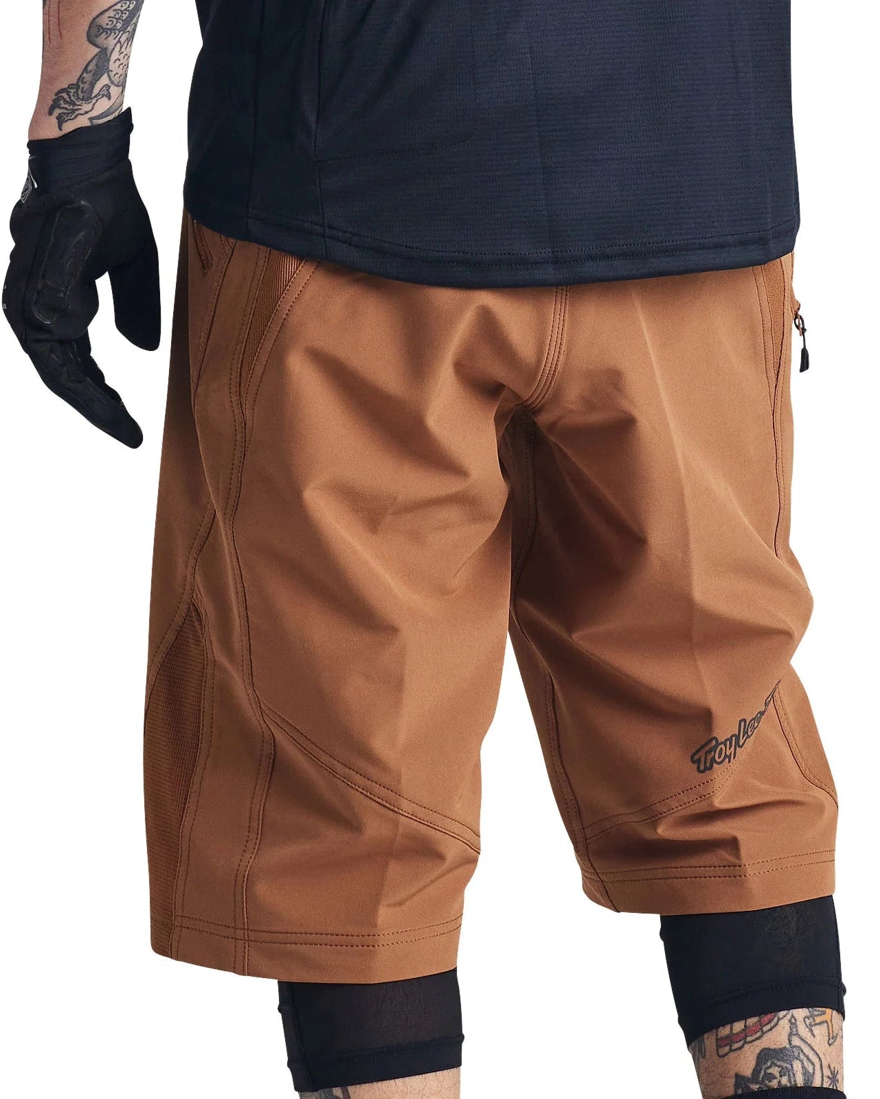 TROY LEE DESIGNS 24.1 RUCKUS SHORT W/Liner DARK CANVAS BACK