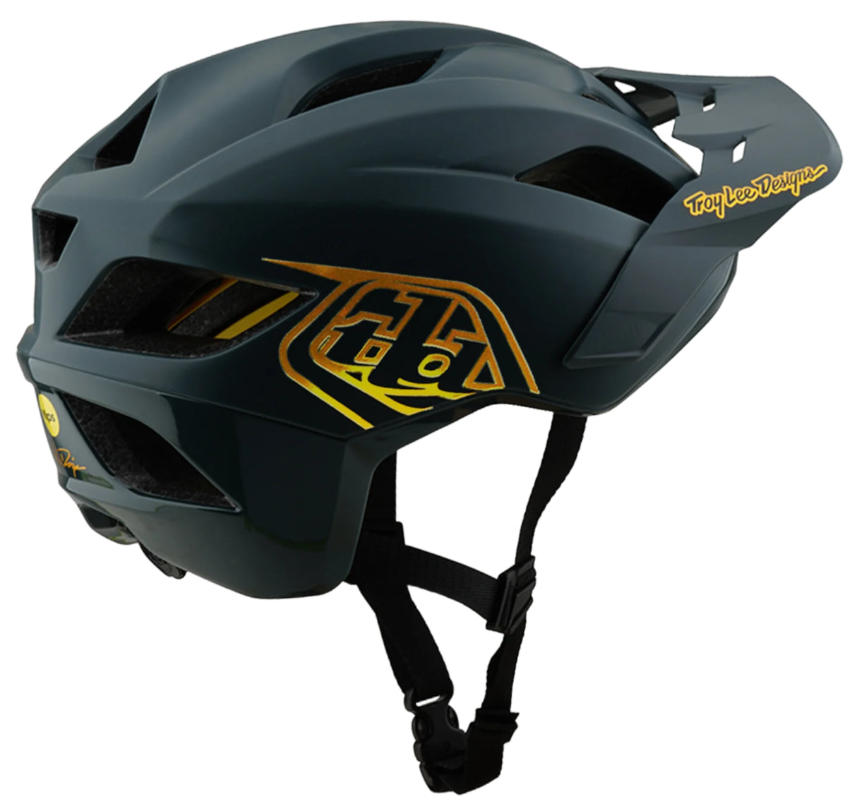Troy Lee Designs FLOWLINE AS HELMET POINT GRAY / GOLD